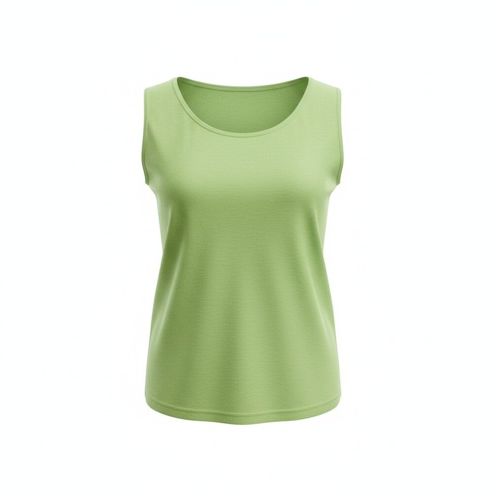 Green Tank Top Design Options by Philip & Jane Gordon Size Medium